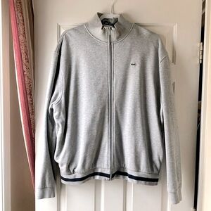 Lacoste Men’s Long Sleeve Sweatshirt Light Gray Size EU 8 / 3XL